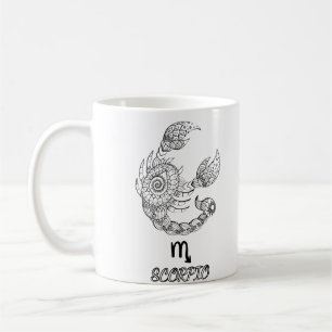 Elegant Zodiac sign Coffee Tasse