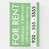 Elegant zum Mieten benutzerdefinierter Real Anwese Banner (Vertikal)