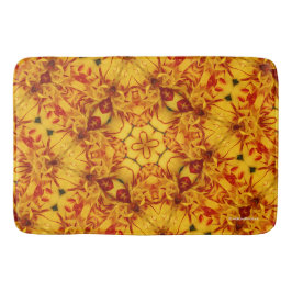 Elegant Zwei-Tone Rotes Gold Monsella Badematte