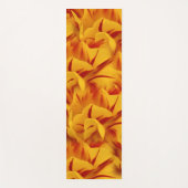 Elegant Zwei-Tone Rotes Gold Monsella Yogamatte (Vorderseite)