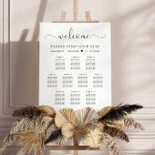 Elegante 10 Tabelle Hochzeitssatellite Poster