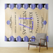 Elegante 17. Muscheln Hochzeitstag Wandteppich (Beispiel (Horizontal))