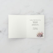 Elegante 1. Ballett Tanz Einladung (Innenseite)