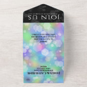 Elegante 24. Opal Wedding Anniversary Celebration All In One Einladung (Außenbereich)