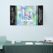 Elegante 24. Opal Wedding Anniversary Celebration Banner (Messeveranstaltung)