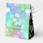 Elegante 24. Opal Wedding Anniversary Celebration Geschenkschachtel (Rückseite)