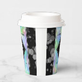 Elegante 24. Opal Wedding Anniversary Celebration Pappbecher (Rechts)