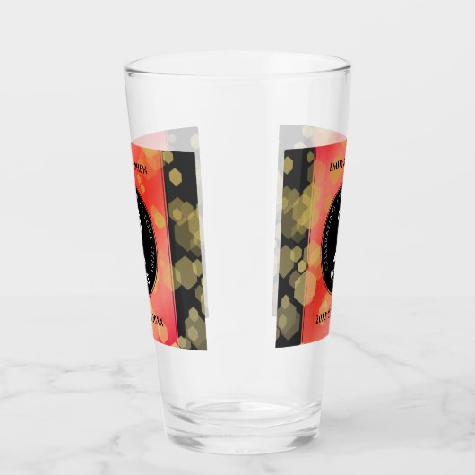 Elegante 2. Garnet Hochzeitstag Feier Glas (Rechts)