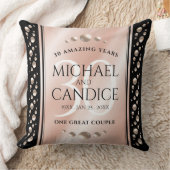 Elegante 30. Geburtstagsfeier der Perlen Kissen (Decke)