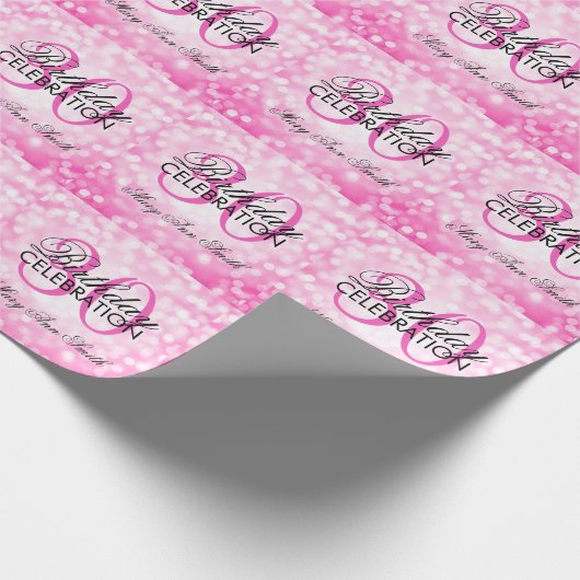 Elegante 30. geschenkpapier (Ecke)