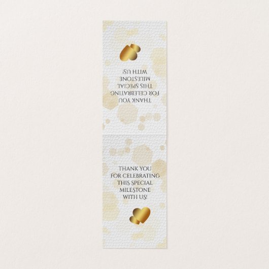 Elegante 3. Lederjubiläumsfeier (Innenseite Aufgefaltet)