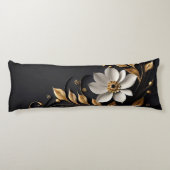 Elegante 3D-Blume Seitenschläferkissen (Rückseite)