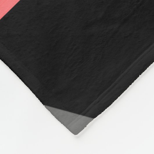 Elegante 40. 80. Ruby Wedding Anniversary Fleece (Ecke)