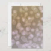 Elegante 40. Geburtstagseinladung für sie Einladung (Rückseite)