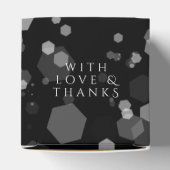 Elegante 40. karminrote Hochzeitstag-Feier Geschenkschachtel (Oben)