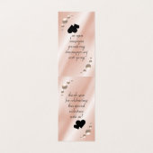 Elegante 46. Geburtstagsfeier der Perlen (Innenseite Aufgefaltet)