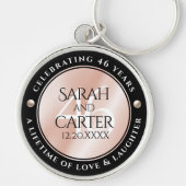 Elegante 46. Geburtstagsfeier der Perlen Schlüsselanhänger (Vorne)