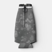 Elegante 4. Linen Hochzeitsfeier Flaschenkühler (Rückseite)