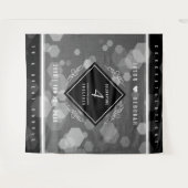 Elegante 4. Linen Hochzeitsfeier Wandteppich (Vorderseite (Horizontal))