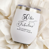 Elegante 50. Geburtstagsparty