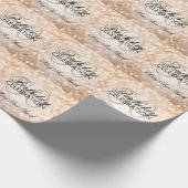 Elegante 50. geschenkpapier (Ecke)
