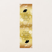 Elegante 50. Golden Wedding Anniversary Table Card (Innenseite Aufgefaltet)