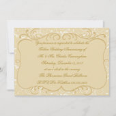 Elegante 50-jährige Jubiläumsveranstaltung Einladung (Vorderseite)