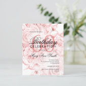 Elegante 60. Geburtstag Blumengoldblume Rose (Stehend Vorderseite)