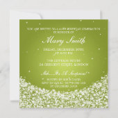 Elegante 60. Geburtstagsparty Limon Einladung (Rückseite)