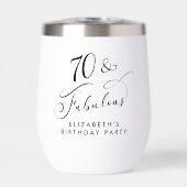 Elegante 70. Geburtstagsparty (Vorderseite)