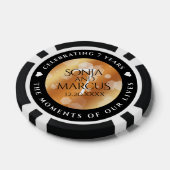 Elegante 7. Geburtstagsfeier der Kupferpresse Pokerchips (Einzeln)