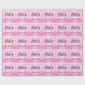 Elegante 80. geschenkpapier (Flach)