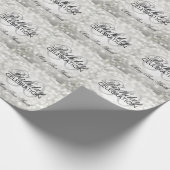 Elegante 80. geschenkpapier (Ecke)