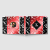 Elegante 80. Ruby Hochzeitstag Jahrestagsfeier Gästebuch (Voll)