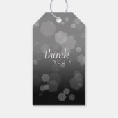 Elegante 80. Ruby Hochzeitstag Jahrestagsfeier Geschenkanhänger (Rückseite)