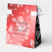 Elegante 80. Ruby Hochzeitstag Jahrestagsfeier Geschenkschachtel (Rückseite)