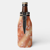 Elegante 8. Bronze Hochzeitstag Feier Flaschenkühler (Flasche Rückseite)