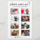 Elegante 8 Couple-Fotos | Wo waren wir? (Vorderseite)