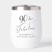 Elegante 90. Geburtstagsparty (Vorderseite)