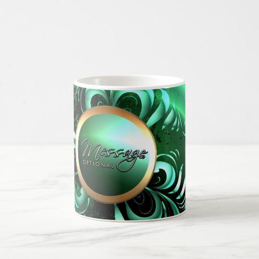 Elegante Abatract Art 2 Tasse (Mittel)
