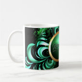 Elegante Abatract Art 2 Tasse (Links)