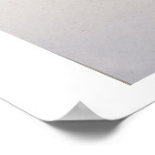 Elegante Abbildung mit Perlen Poster (Ecke)