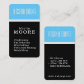 Elegante Abdeckung des modernen Spalteraumes Visitenkarte (Vorne/Hinten)