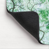 Elegante, aber sprichwörtliche Blätter und Zweige Mousepad (Ecke)