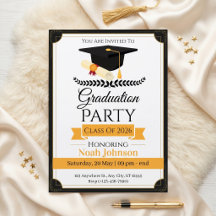 Elegante Abschlussfeier