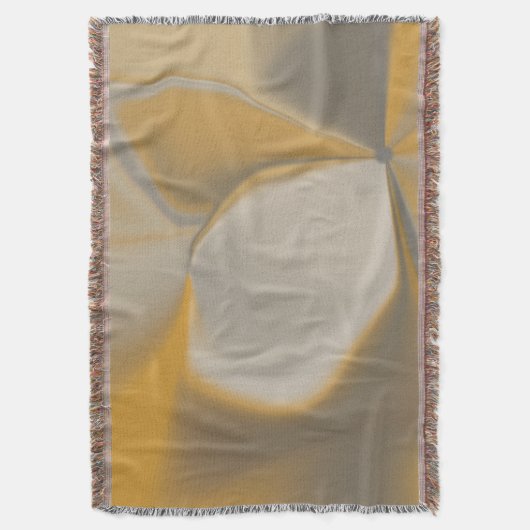 Elegante Abstrakt-gelbe Weißkehlecke Decke (Vorderseite Vertikal)