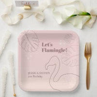 Elegante Abstrakt Lasse Flamingle