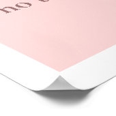 Elegante Abstrakt Lasse Flamingle Poster (Ecke)