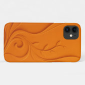 Elegante abstrakte Blumengestaltung Case-Mate iPhone Hülle (Rückseite (Horizontal))