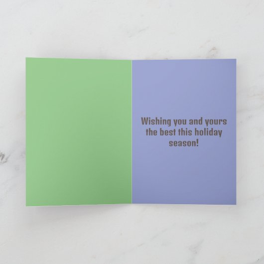 Elegante Abstrakte Eiersammelkarte Karte (Innenseite)